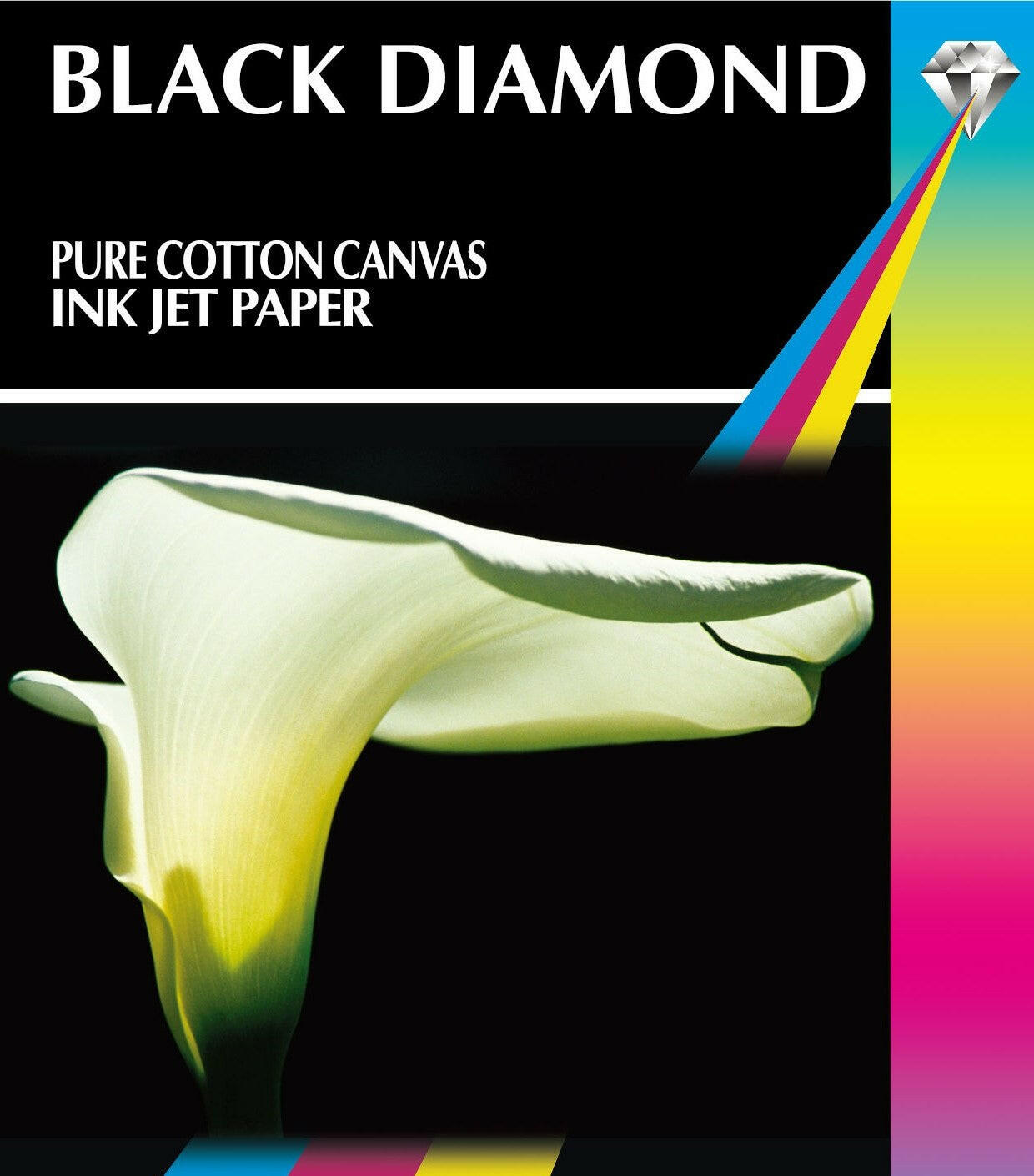 Black Diamond 350Gsm Pure Cotton Canvas