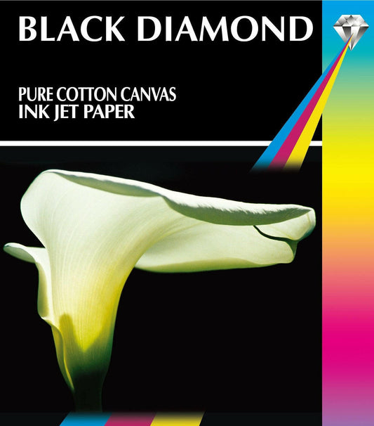 Black Diamond 350Gsm Pure Cotton Canvas