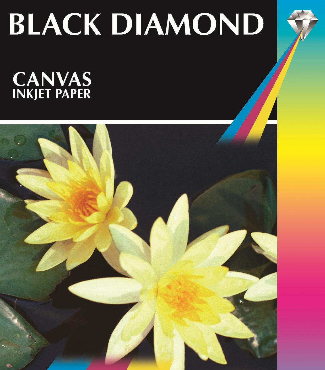 Black Diamond 220Gsm Canvas Effect Inkjet Paper